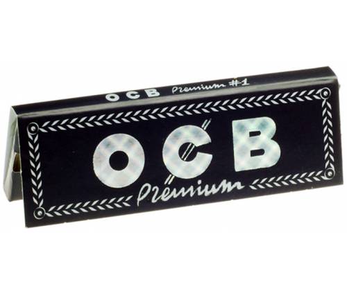 OCB Premium Χαρτάκια - Μαύρο - Τιμή: 0,30€