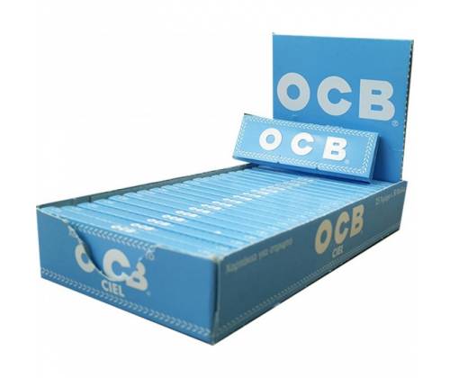 OCB Χαρτάκια - Σιέλ 25τεμ. - Τιμή: 6,45€
