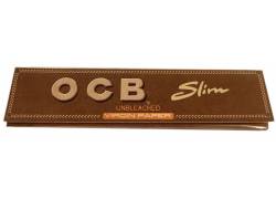 OCB Unbleached Χαρτάκια - Ακατέργαστο - King Size Slim