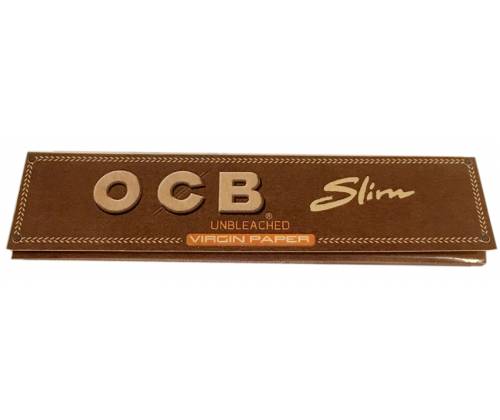 OCB Unbleached Χαρτάκια - Ακατέργαστο - King Size Slim - Τιμή: 0,68€