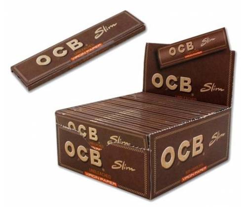 OCB Unbleached Χαρτάκια - Ακατέργαστο - King Size Slim 50τεμ. - Τιμή: 31,50€