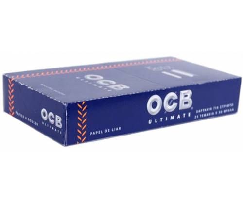OCB Χαρτάκια - Ultimate 25τεμ. - Τιμή: 7,19€
