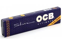OCB Χαρτάκια - Ultimate - King Size Slim με Τζιβάνες