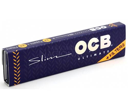 OCB Χαρτάκια - Ultimate - King Size Slim με Τζιβάνες - Τιμή: 1,10€
