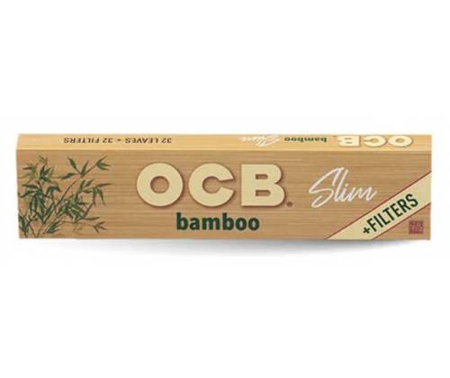 OCB Χαρτάκια Bamboo King Size Slim με Τζιβάνες - Τιμή: 1,20€