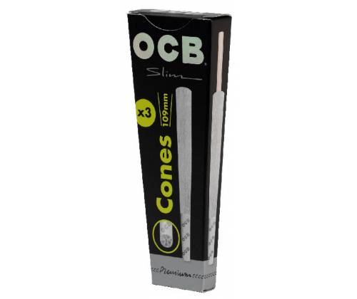 OCB Cone Κώνος Premium Slim x3 Pocket - King Size -  Price: 1,10€