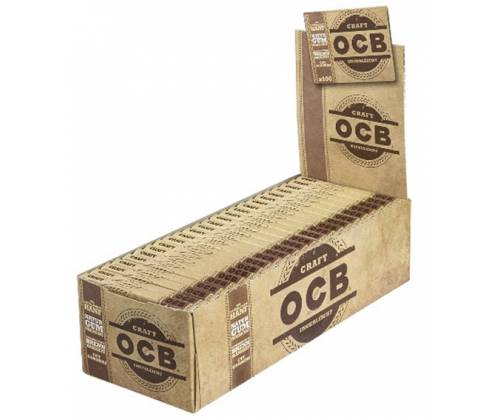 OCB Χαρτάκια Αλεύκαντο - Craft Unbleached 25τεμ. - Τιμή: 33,75€