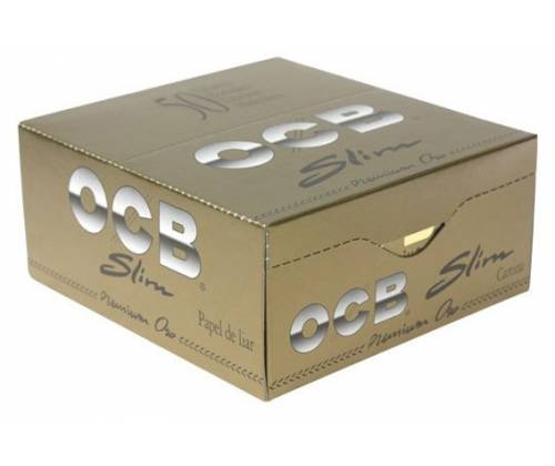 OCB Premium Χαρτάκια - Gold King Size Slim - Τιμή: 0,85€