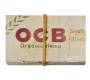 OCB Χαρτάκια Organic Hemp Double + Tips - Τιμή: 1,20€