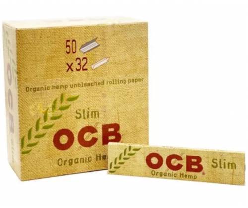 OCB Χαρτάκια - Organic Hemp - King Size Slim - Τιμή: 0,75€