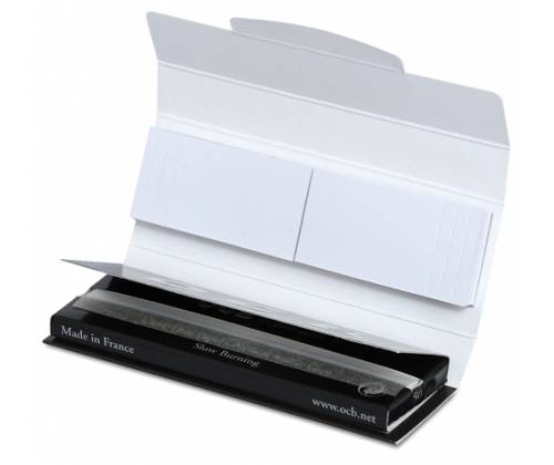 OCB Premium Χαρτάκια - Μαύρο - 1¼ με Τζιβάνες 24τεμ. - Τιμή: 19,20€