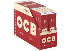 OCB Χαρτάκια Rice King Size Slim & Τζιβάνες 32τεμ.
