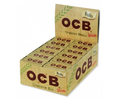 OCB Premium Organic Rolls Slim - 4m -  Price: 1,20€