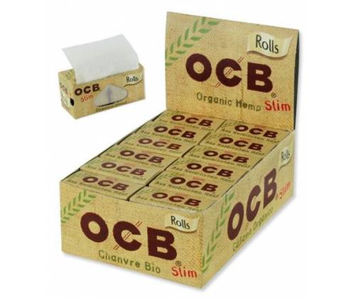 OCB Premium Organic Rolls Slim - 4m -  Price: 1,20€