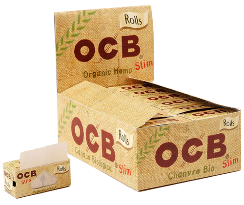 OCB Premium Organic Rolls Slim - 4m -  Price: 1,20€