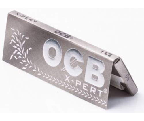 OCB Χαρτάκια Ασημί - X-PERT 25τεμ - Τιμή: 7,50€