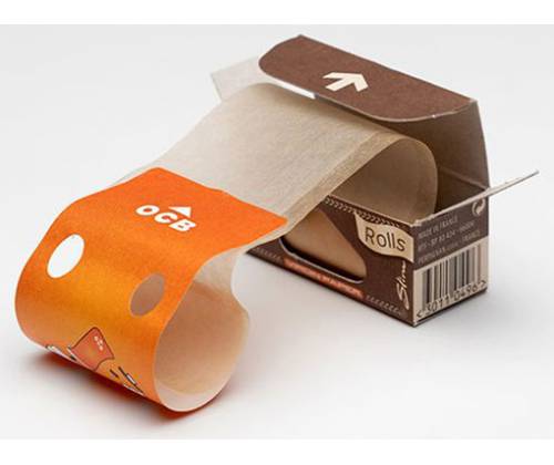 OCB Premium Rolls Ρολό Slim - 4 Μέτρα Ακατέργαστο - Τιμή: 1,45€