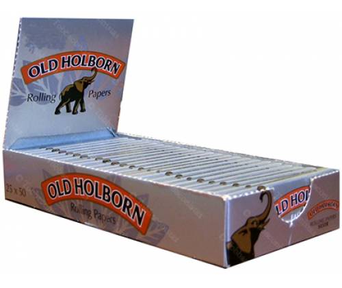 Old Holborn Χαρτάκια - Ασημί 25τεμ. - Τιμή: 7,00€