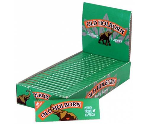 Old Holborn Χαρτάκια - Πράσινο 25τεμ. - Τιμή: 6,94€