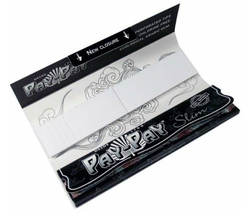 PayPay Χαρτάκια - KS Slim + Tips Black Edition 50+50 - Τιμή: 1,65€