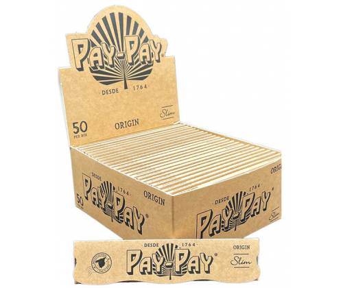PayPay Χαρτάκια Origin Ακατέργαστο - KS Slim 50τεμ. - Τιμή: 64,00€