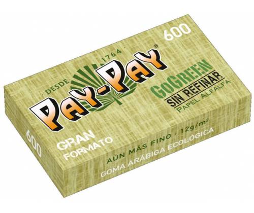 PayPay GoGreen Χαρτάκια 600 - 1¼ - Τιμή: 5,60€