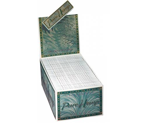Pure Hemp Χαρτάκια - Organic Hemp - Single Wide 50τεμ. - Τιμή: 15,00€