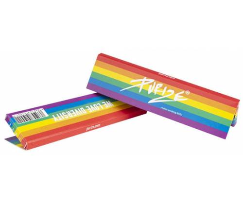 Purize Χαρτάκια Ακατέργαστο - «We Love Diversity»  King Size Slim 32φ. - Τιμή: 1,30€