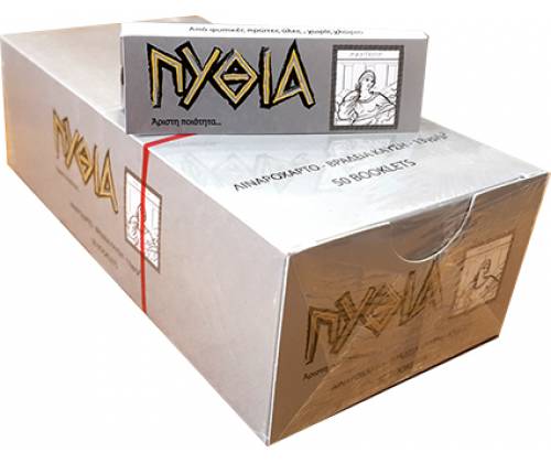 ΠΥΘΙΑ Χαρτάκια - Ασημί 50τεμ. - Τιμή: 8,90€