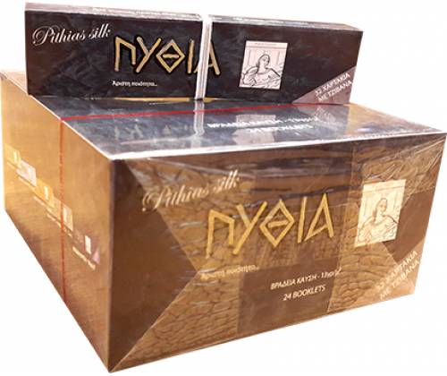 Pithia Rolling Papers - Black King Size With Tips 24 Pieces -  Price: 19,20€