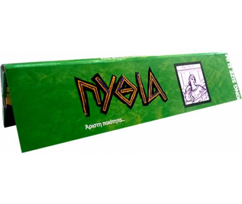 ΠΥΘΙΑ Χαρτάκια - Πράσινο - King Size - Τιμή: 0,38€