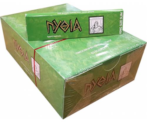 Pithia Rolling Papers King Size - Green 60pcs - Price: 22,60€