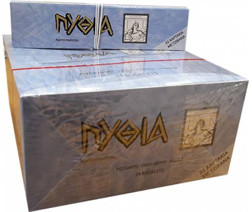 Pithia Rolling Papers King Size With Tips - Ciel 24pcs -  Price: 16,80€