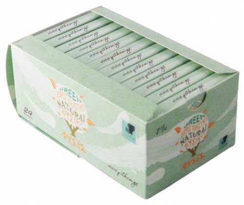 Πυθία Χαρτάκια Φύσις 50φ. 1¼ με Τζιβάνα - Πράσινο 24τεμ. - Τιμή: 15,30€