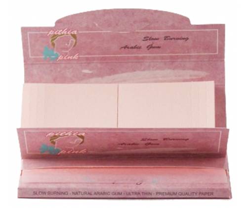 Πυθία Χαρτάκια Φύσις 50φ. 1¼ με Τζιβάνα - Ροζ 24τεμ. - Τιμή: 15,30€