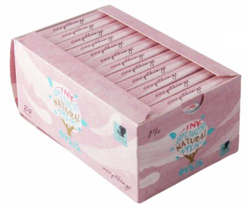 Πυθία Χαρτάκια Φύσις 50φ. 1¼ με Τζιβάνα - Ροζ 24τεμ. - Τιμή: 15,30€