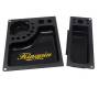 KingPin Raw Mafiozo Rolling Tray Tray Plastic Black (26x21cm) -  Price: 14,80€
