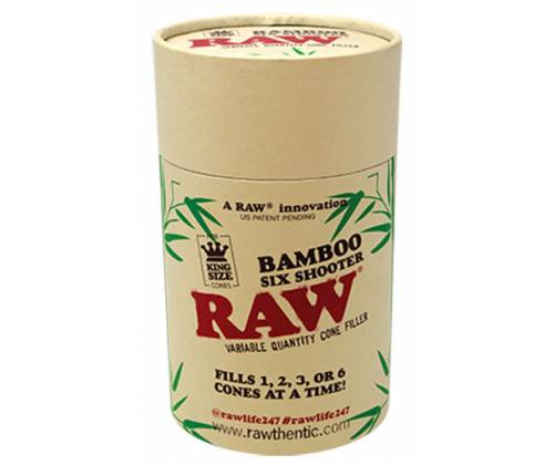 RAW Bamboo Six Shooter - Γέμισμα Κώνου - Τιμή: 33,50€