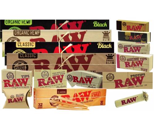 RAW Try Them All Sampler Package - Δοκίμασε τα όλα - Τιμή: 16,00€