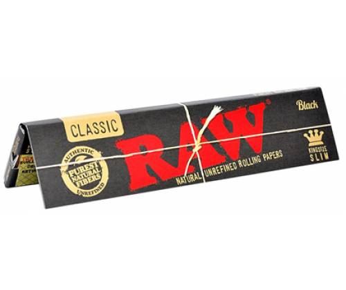RAW Papers Classic Black - Raw - King Size Slim 50pcs -  Price: 31,30€