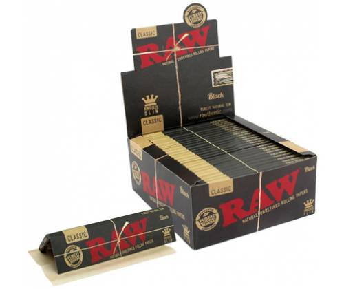 RAW Papers Classic Black - Raw - King Size Slim 50pcs -  Price: 31,30€