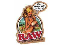 Raw Stickers Αυτοκόλλητο Jellybean Girl Cartoon - 9x7cm