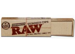 RAW Gummed Tips Τζιβάνα - Διάτρητη με κόλλα