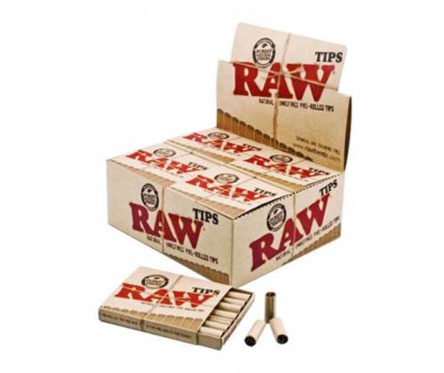 RAW Pre-Rolled Tips Τζιβάνα - Προτυλιγμένη 20τεμ. - Τιμή: 13,00€
