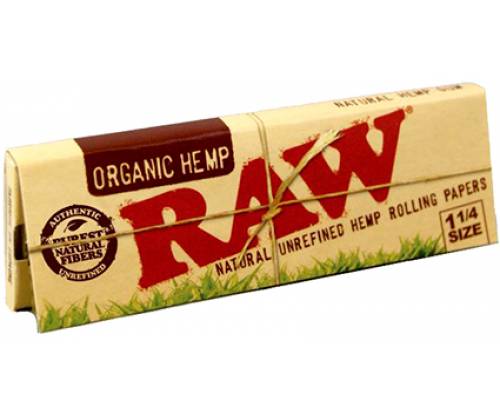 RAW Χαρτάκια - Organic Hemp - 1¼ - Τιμή: 0,76€