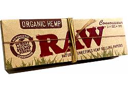 RAW Χαρτάκια - Organic Hemp - 1¼ με Τζιβάνα