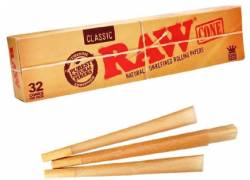 RAW Classic Cone PreRolled Basic - Κώνος Προτυλιγμένος - 32τεμ. - King Size