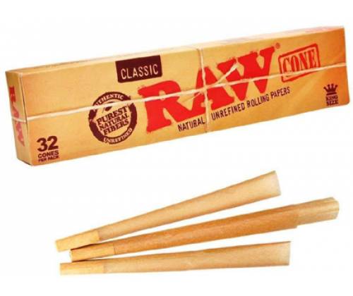 RAW Classic Cone PreRolled Basic - Κώνος Προτυλιγμένος - 32τεμ. - King Size - Τιμή: 5,00€