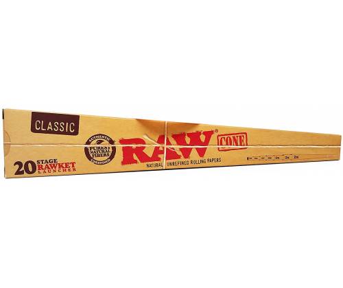 RAW Classic Cone RawKet Launcher - 20 Τεμάχια με ποικιλία Κώνων - 8τεμ. - Τιμή: 52,00€