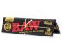 RAW Χαρτάκια Classic Black- Ακατέργαστο - King Size Wide 32φ. - Τιμή: 0,68€